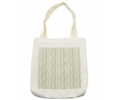 Vertical Berry Branch Tote Bag