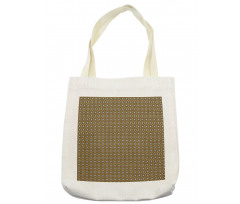 Earth Tones Antique Motifs Tote Bag