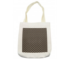 Simple Retro Flowers Tote Bag