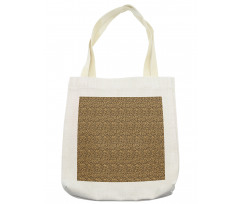 Continuous Animal Pattern Tote Bag