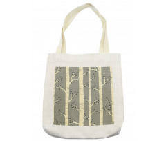 Birch Trees Nature Boho Tote Bag