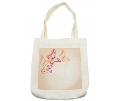 Paper Cut Image Tote Bag