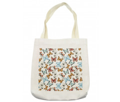 Bohemian Butterflies Tote Bag