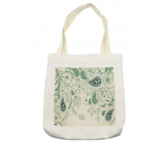 Floral Vintage Patterns Tote Bag