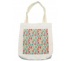 Flowers Design Tote Bag