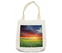 Sunset Modern View Tote Bag