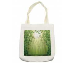 Bamboo Trees in Forest Tote Bag