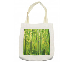 Bamboo Sprout Stem Forest Tote Bag