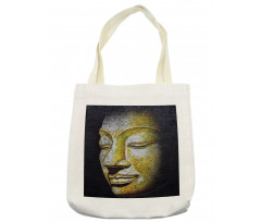 Old Ancient Gothic Statue Tote Bag