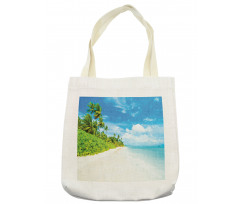 Beach Sea Exotic Palms Tote Bag