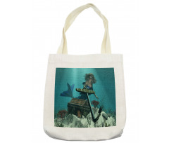 Ocean Mythical Pirate Tote Bag