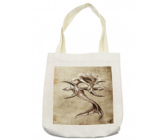 Vintage Mythical Art Tote Bag