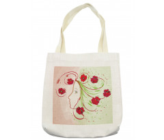 Watercolor Poppy Tote Bag