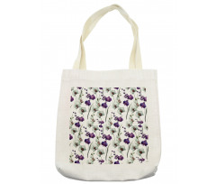 Wild Orchid Bloom Tote Bag