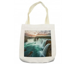 Wild Nature Waterfall Tote Bag