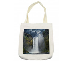 America Cliffs Scene Tote Bag