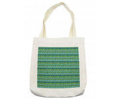 Abstract Wavy Branch Tote Bag