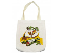 Message in Bottle Summer Tote Bag