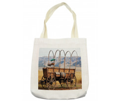 Nostalgic Wild Western Tote Bag