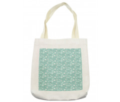 Anker Boat Waves Dolphin Tote Bag