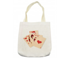 Gambler Queen Tote Bag