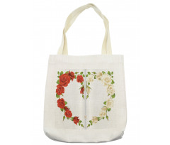 Heart Bouquet Romantic Tote Bag