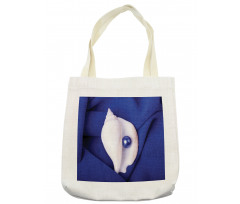 Shell with Pearl Ocean Tote Bag