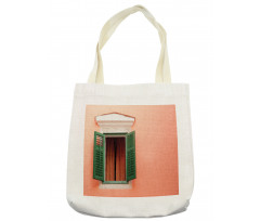 Old Retro House Shutters Tote Bag