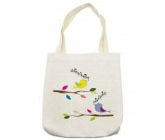 Colorful Mascots Singing Tote Bag