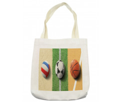 Sportive 3 Sports Activities Tote Bag