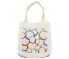 Circles Rounds Pattern Tote Bag