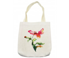 Flowering Poppy Tote Bag