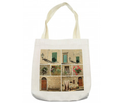 Italian Stone Houses Tote Bag