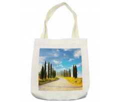 Mediterranean Trees Tote Bag