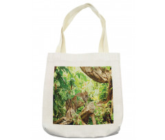 Tropic Wild Jungle Leaf Tote Bag