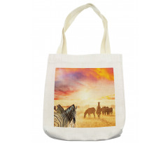 South Wild Zebra Tote Bag