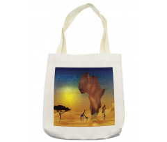 Tropical Wild Animal Tote Bag