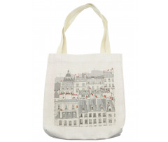 Paris Aerial Scenery Tote Bag