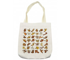 Dog Heads Puppy Canin Tote Bag