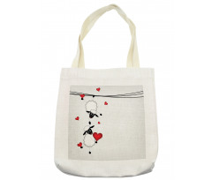 Heart Shapes in Love Tote Bag