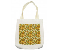 Funky Style Sunflower Tote Bag