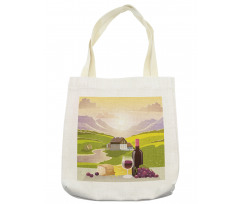 French Countryside Scene Tote Bag