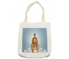 Meditation Zen Flower Tote Bag