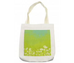 Wild Dandelion Blossoms Tote Bag