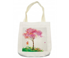 Spring Blossoming Tree Tote Bag