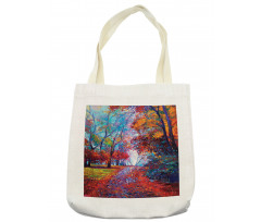 Trees Park Fall Autumn Tote Bag