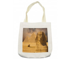 Sphinx Old Face Tote Bag