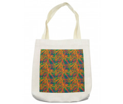 Psychedelic Like Palm Trees Tote Bag