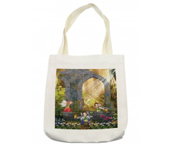 Flowers Blossoms Scene Tote Bag