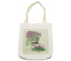 Flowers Blooming Garden Tote Bag